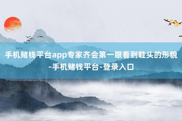 手机赌钱平台app专家齐会第一眼看到鞋头的形貌-手机赌钱平台-登录入口
