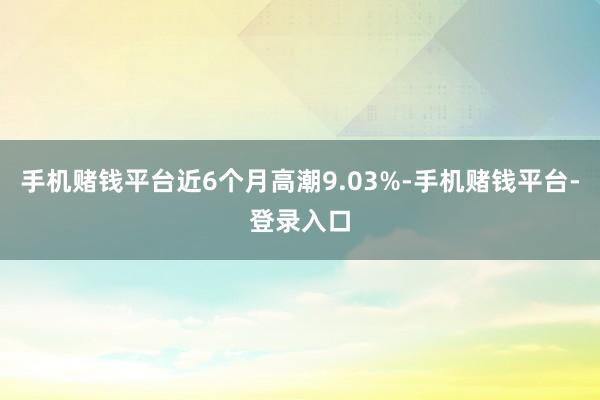 手机赌钱平台近6个月高潮9.03%-手机赌钱平台-登录入口
